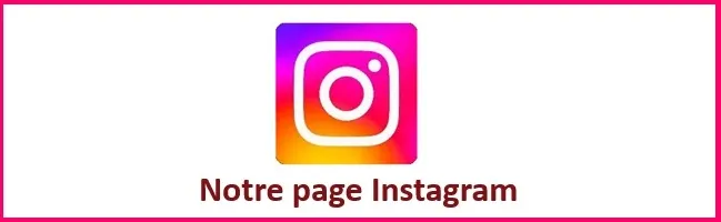 Accédez à notre page Instagram