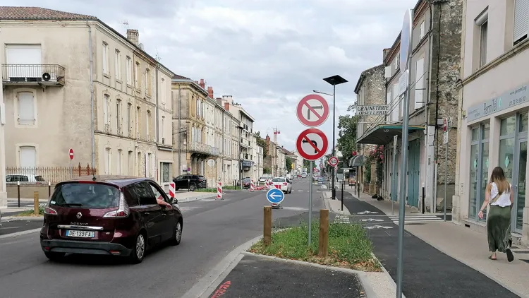 Avenue Jean Jaurès travaux en cours